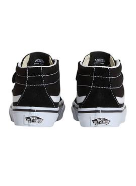 Zapatillas Vans Sk8 Mid negro para niños