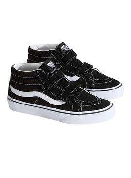 Zapatillas Vans Sk8 Mid negro Junior para niños