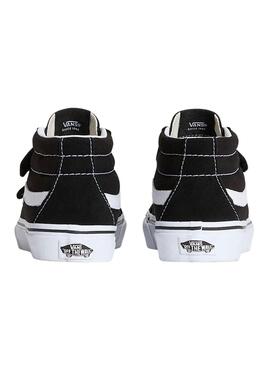 Zapatillas Vans Sk8 Mid negro Junior para niños