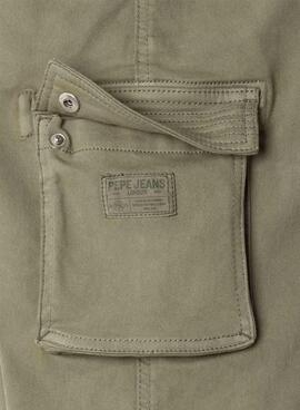 Pantalón Pepe Jeans cargo Chase verde para niño
