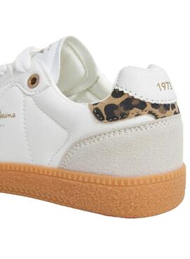 Zapatillas Pepe Jeans Ball blanco para niña