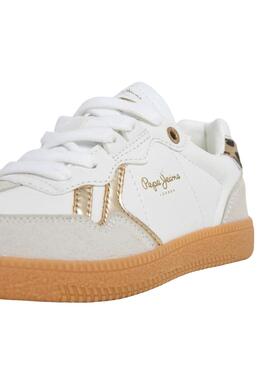 Zapatillas Pepe Jeans Ball blanco para niña
