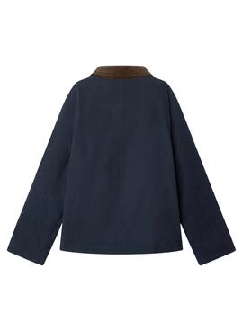 Cazadora Pepe Jeans Erica marino para niña