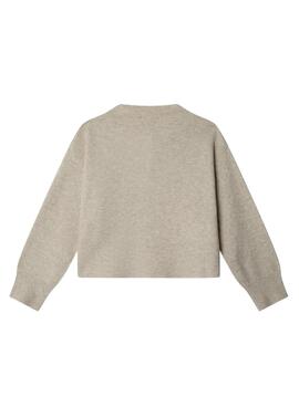Cárdigan Pepe Jeans Belu beige para niña