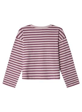 Camiseta Pepe Jeans Adrianne rayas para niña