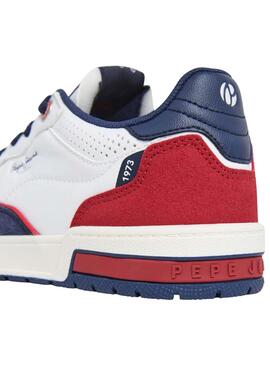 Zapatillas Pepe Jeans Levitt combinadas para niño