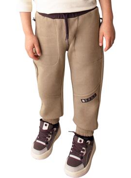 Pantalón deportivo Mayoral active tostado para niñ