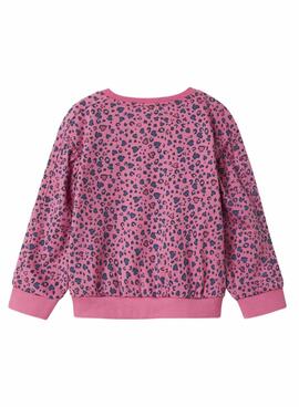 Sudadera Name It Nula corazones rosa para niña