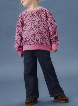 Sudadera Name It Nula corazones rosa para niña