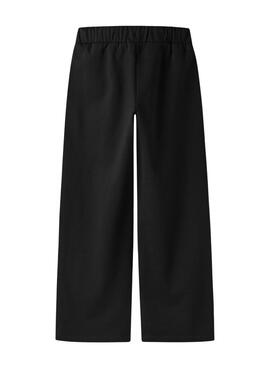 Pantalones anchos Name It Noriana negro para niña
