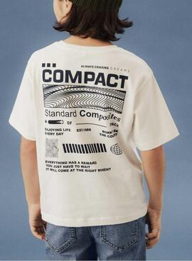 Camiseta Name It Nelson Beige para niño