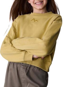 Sudadera Mayoral mostaza para niña