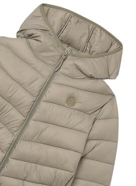 Cazadora acolchada Mayoral soft verde para niña