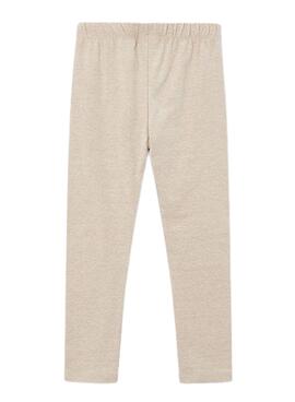 Legging Mayoral largo básico tostado para niña