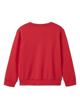 Sudadera Name It Noriana rojo para niña