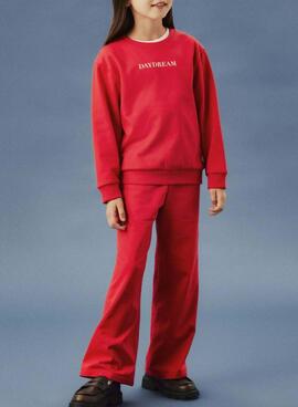 Sudadera Name It Noriana rojo para niña