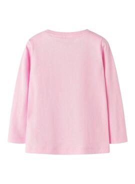 Camiseta Name It Ninna rosa para niña