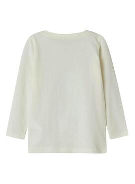Camiseta Name It Ninna beige para niña