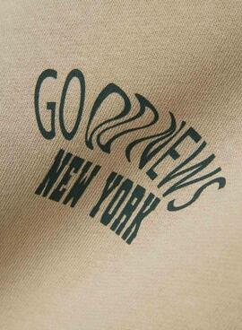 Sudadera Name It Nolen Beige para niño