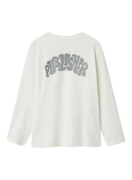 Camiseta Name It Nepol blanco para niño