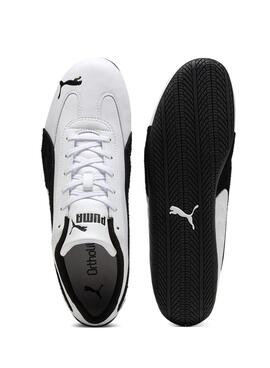 Zapatillas Puma de piel Speedcat blanco para hombre