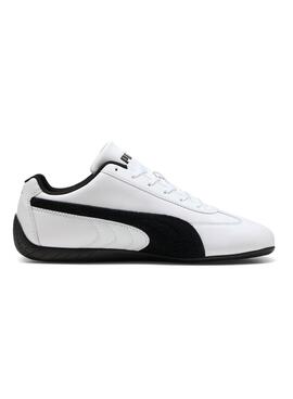 Zapatillas Puma de piel Speedcat blanco para hombre