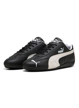 Zapatillas Puma de piel Speedcat negro para hombre