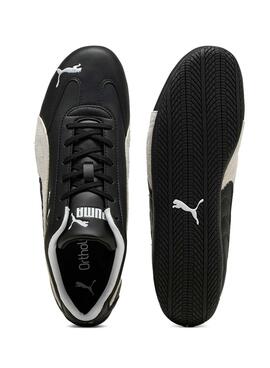 Zapatillas Puma de piel Speedcat negro para hombre