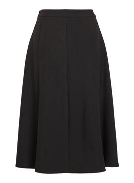 Falda Vila Vijiu midi negro para mujer