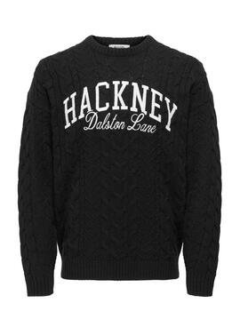 Jersey Only and Sons Mack negro para hombre