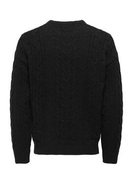 Jersey Only and Sons Mack negro para hombre