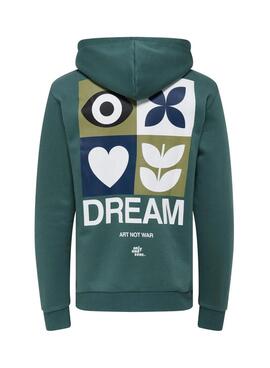Sudadera Only and Sons Ceres Claude verde para hombre