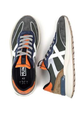 Zapatillas Munich Dynamix 08 verde para hombre