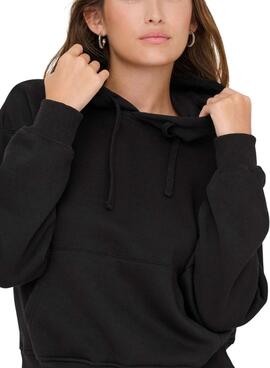 Sudadera Only Best Hood negro para mujer