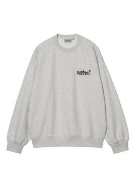 Sudadera Carhartt Wiptopia gris para hombre