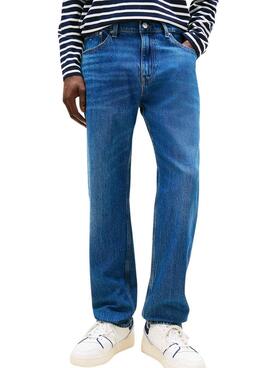 Pantalón vaquero Tommy Jeans Ryan BI0152 azul para hombre