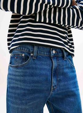 Pantalón vaquero Tommy Jeans Ryan BI0152 azul para hombre