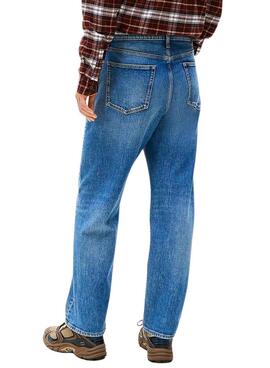 Pantalón vaquero Tommy Jeans Sonny regular BI0134 negro para hombre