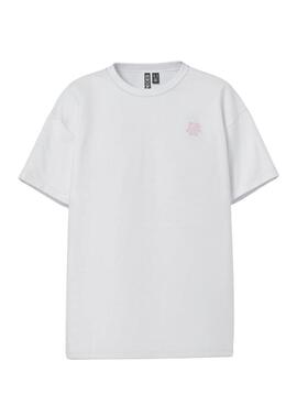 Camiseta Pieces Alfi The Best blanco para mujer