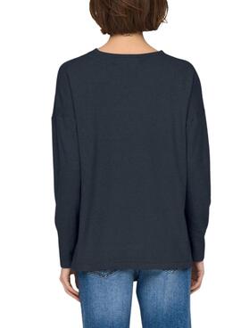 Jersey Only Malio azul marino para mujer