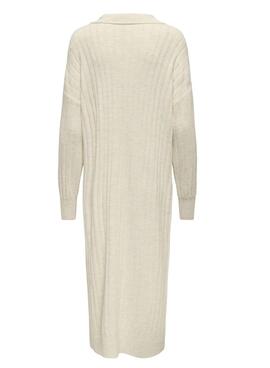 Vestido Only Tessa beige para mujer