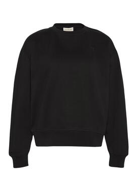 Sudadera Calvin Klein Jeans Archive Logo negro para mujer