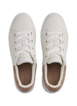 Zapatillas Tommy Hilfiger Casual Cupsole blanco para mujer