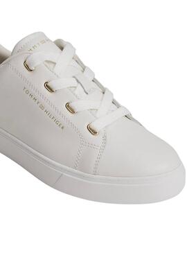 Zapatillas Tommy Hilfiger Casual Cupsole blanco para mujer