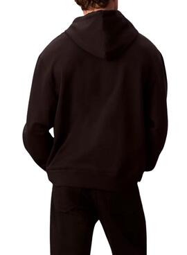 Sudadera Calvin Klein CK Redbox negro para hombre