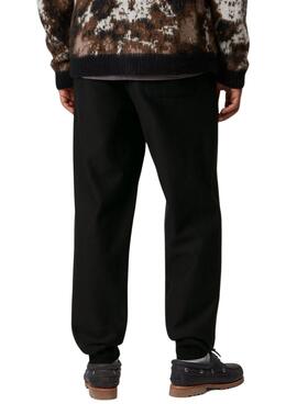 Pantalón de chándal Carhartt American Script negro para hombre