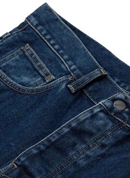 Pantalón vaquero Carhartt Newel azul oscuro para hombre