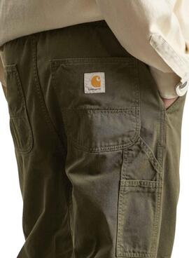 Pantalón Carhartt Flint verde garment dyed para hombre
