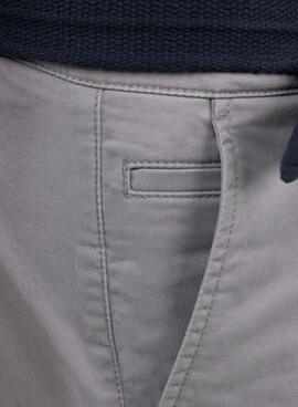 Pantalón chino El Ganso gris slim fit para hombre