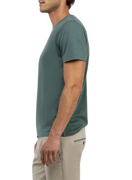 Camiseta El Ganso básica verde para hombre